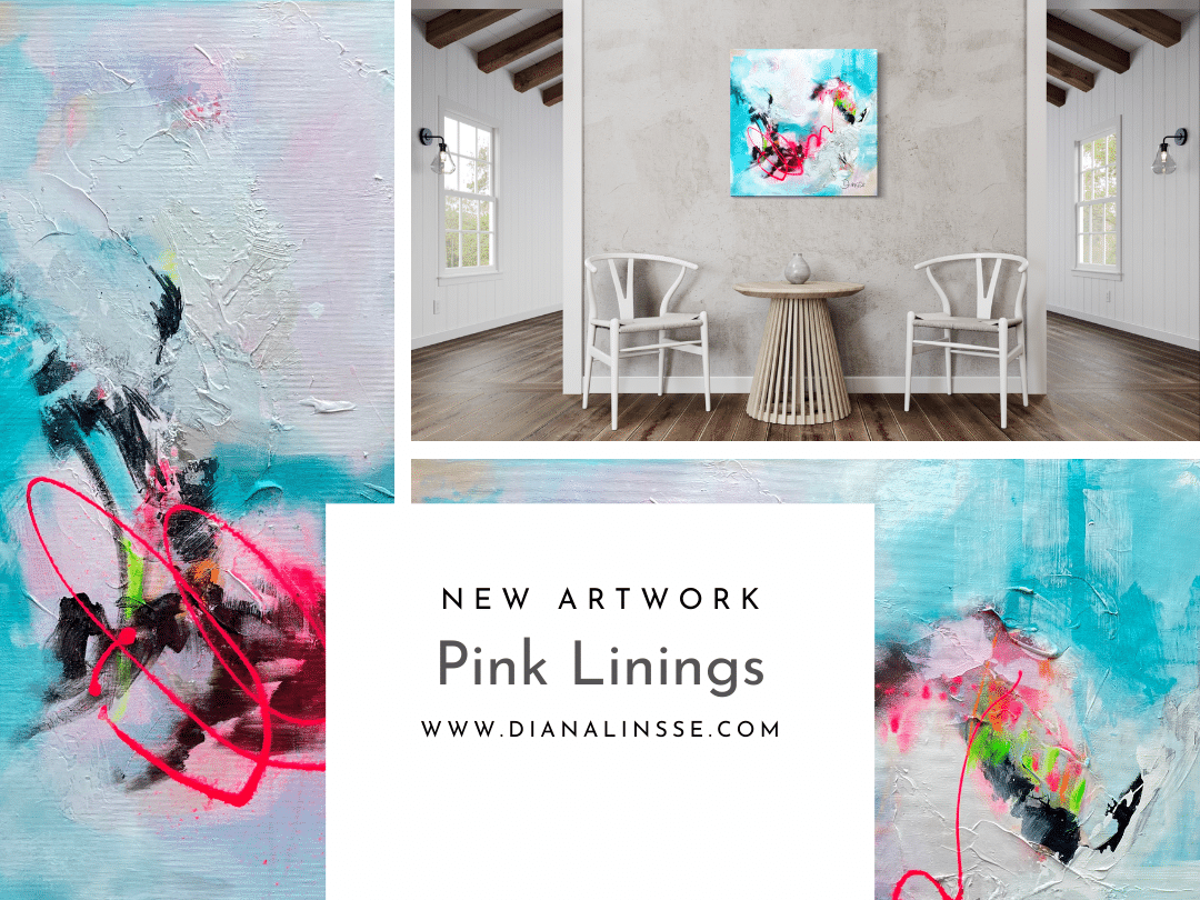 New Artwork Pink Linings by Diana Linsse