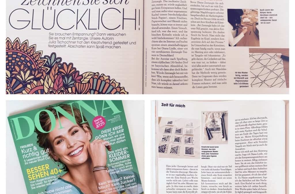 DianARS Zentangle Kurs in der Presse